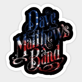 Dave Matthews Band Aerican Sticker